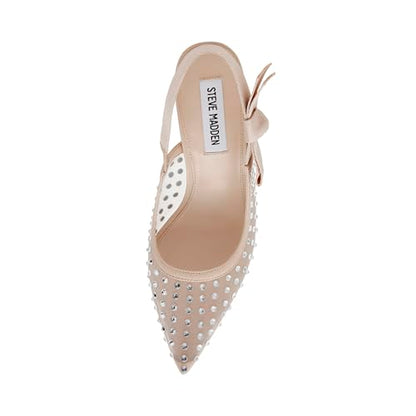 Steve Madden Women's Bri Pump, Tan/Multi, 7.5