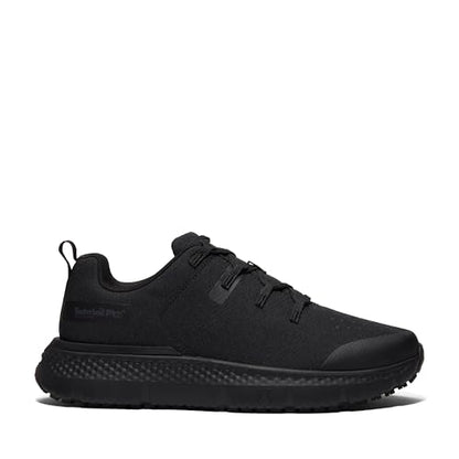 Timberland PRO Men's Power Shift Ripstop Nylon Soft Toe Gripmax Slip Resistant Hospitality Work Shoe, Black, 11.5W