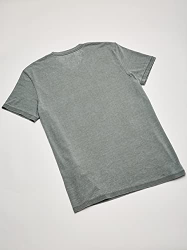 Lucky Brand Venice Burnout V-Neck Tee Laurel Wreath MD