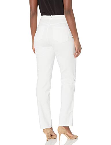 Gloria Vanderbilt Womens Amanda Classic Tapered Jean Vintage White 8 Regular
