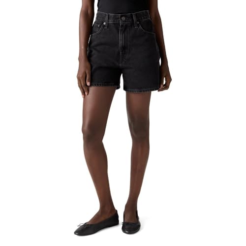 Levi's Women's Cinch Mid-Thigh Short, (New) Open Mind (Non Stretch), 26