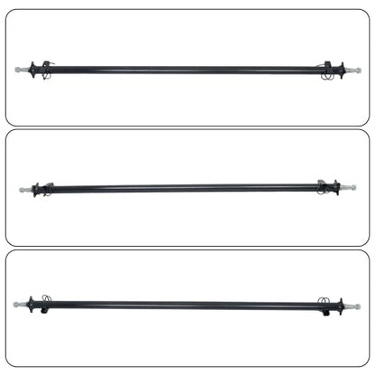 Thomletha 3500lbs Trailer Axle Only Beam with Idler 95 Inch Hub Face 80 Inch Spring Center