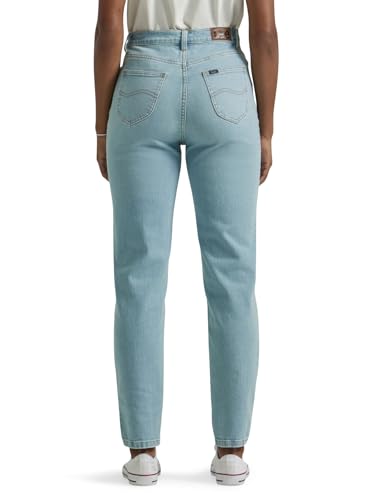 Lee Women's Legendary High Rise Mom Jean, One Tone, 14