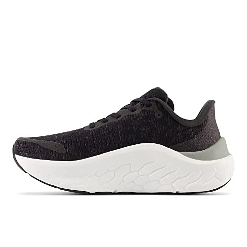 New Balance Women's Fresh Foam X Kaiha Road V1 Running Shoe, Black/Phantom/Silver Metallic, 7.5 M