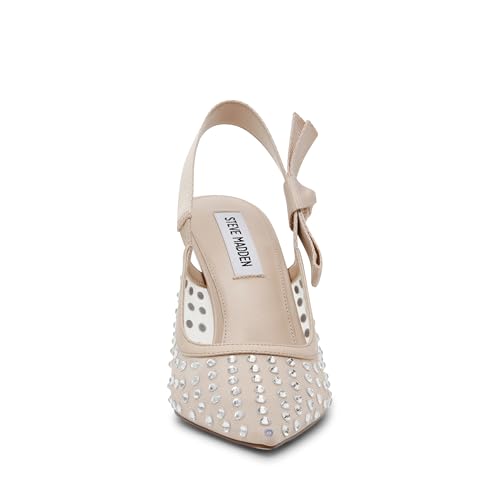 Steve Madden Women's Bri Pump, Tan/Multi, 7.5