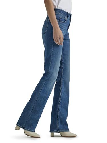 Lee Women's Ultra Lux Comfort with Flex Motion Bootcut Jean Indigo Facet 10