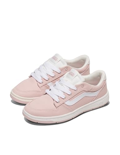Vans Women's Ryland LS Shoe | Retro Court Sneakers with Tennis Inspired Fashion Details, Canvas Sepia Rose, 8.5