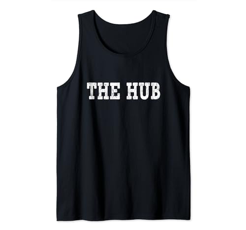 12866 The Hub Saratoga Fun Meet At Retro 60s 70s 80s Vintage Tank Top