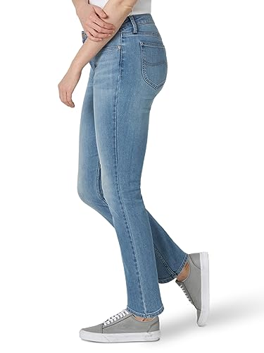 Lee Women's Legendary Mid Rise Straight Leg Jean Anchor 18