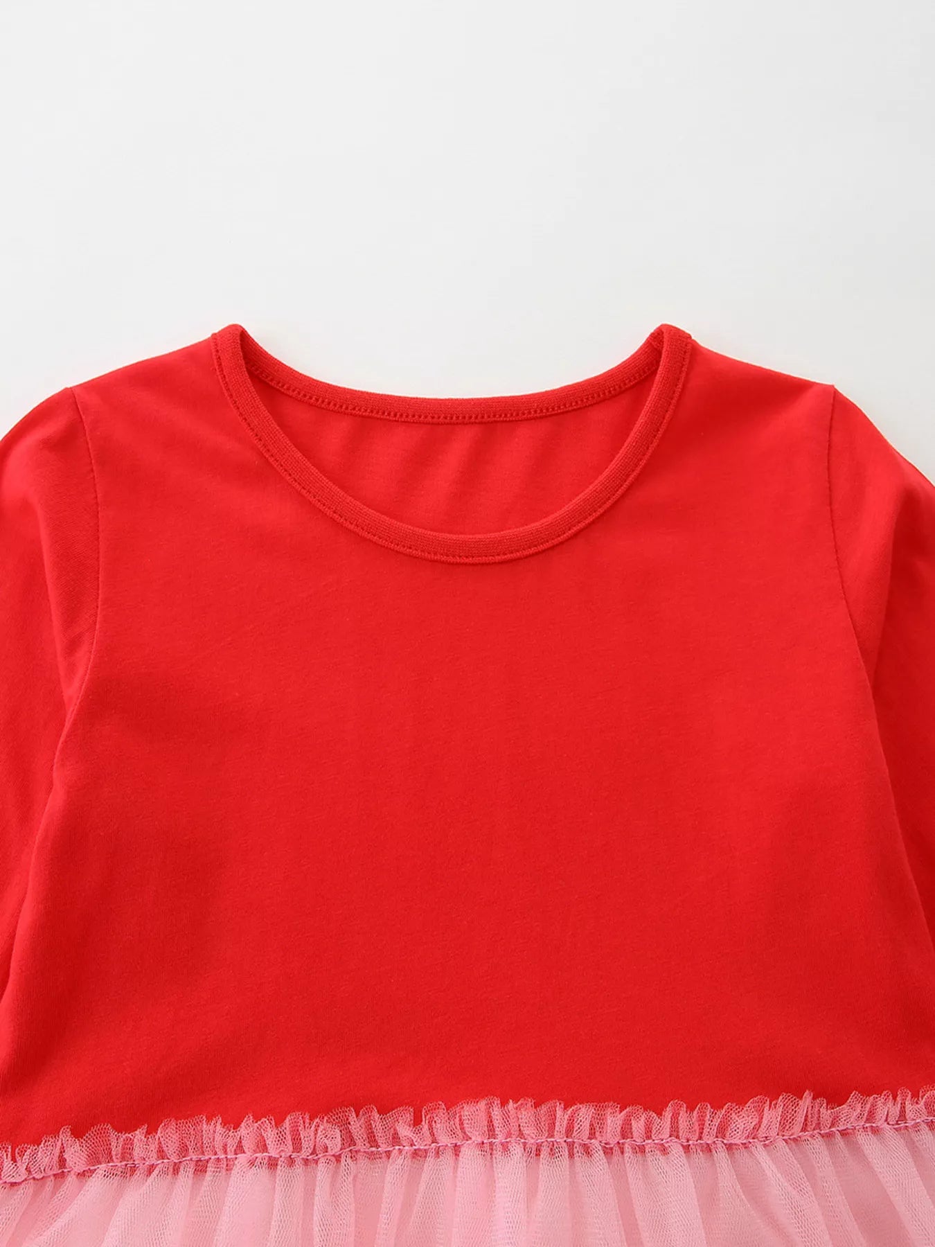 Children's Ballerina Applique Tulle Dress