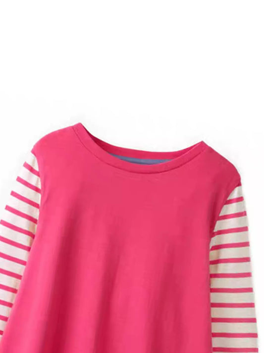 Children's Unicorn Print Long Sleeve Casual Dress