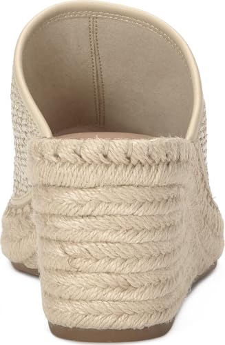Lucky Brand Cabriah Woven Espadrille Wedge Sandal, Stucco/Stucc, 11