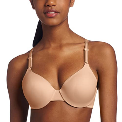 Pink Wear Everywhere Lightly Lined Bra - Warner's Women's Tailored Underwire Bra Toasted Almond