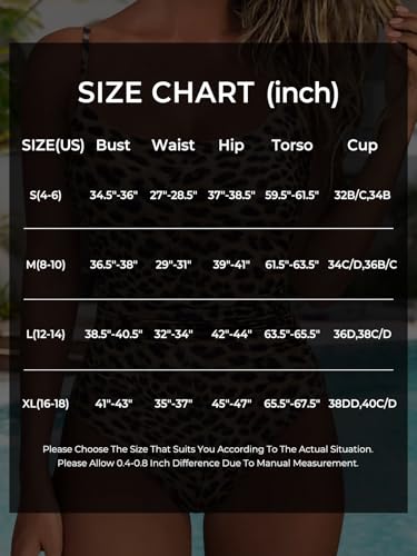 SUUKSESS Women Sexy One Piece Tummy Control Swimsuit Scoop Neck Slimming Swimwear 2025 Crisscross Backless Bathing Suit(Brown,Medium)