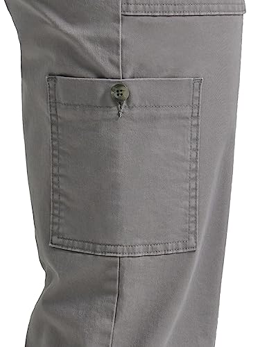 Lee Women's Ultra Lux Comfort with Flex-to-Go Utility Pant HD Gray 14