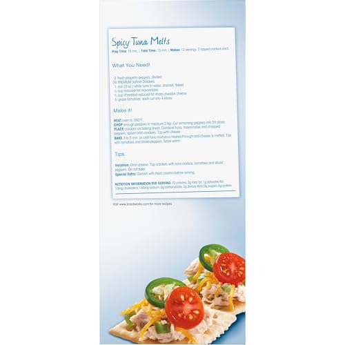 Premium Original Saltine Crackers, Lunch Snacks, Family Size, 24 oz