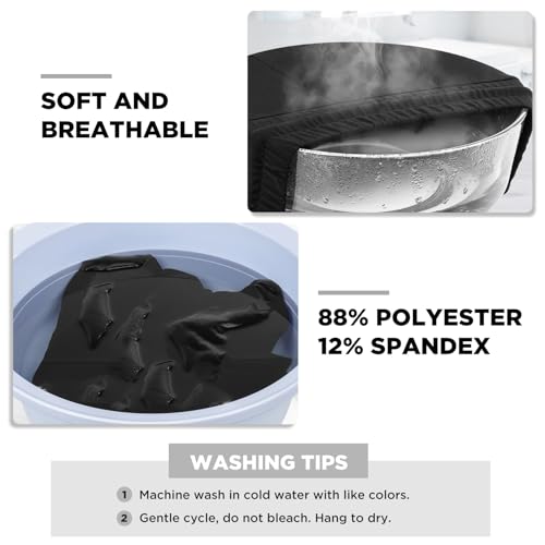 Stanpetix Joggers for Women with Pockets - Black Sports Pants Sweatpants for Running Exercise (Black,L)