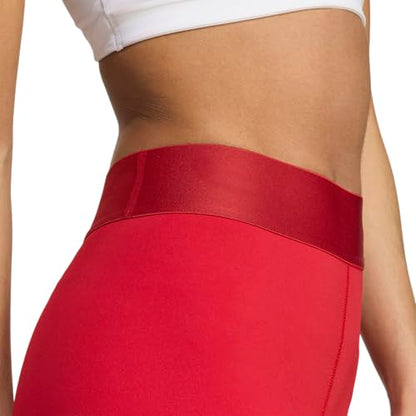 Adidas Women's Techfit Volleyball Shorts, Team Power Red, X-Small/5"