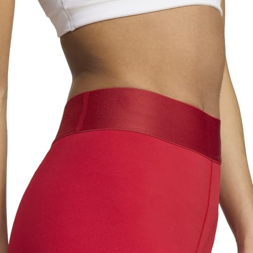 Adidas Women's Techfit Volleyball Shorts, Team Power Red, X-Small/5"
