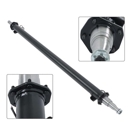 Thomletha Trailer Axle Only Beam with Idler 73 Inch Hub Face 58 Inch Spring Center 6000lbs Capacity