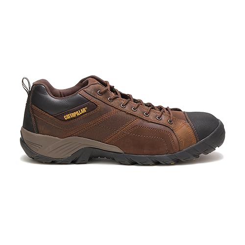 Cat Footwear Mens Argon Composite Toe Construction Shoe, Dark Brown, 11 US