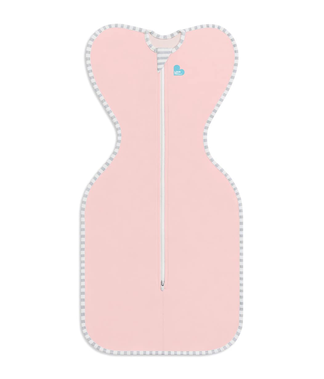 Baby Swaddle Sleep Sack Arms Up Newborn 8-13lbs Self-Soothing Swaddle Dusty Pink