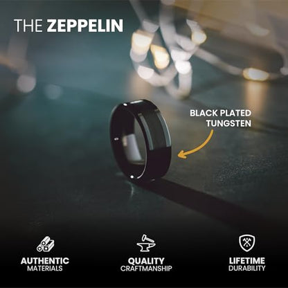 Manly Bands The Zeppelin (8mm) - Size 12