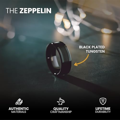 Manly Bands The Zeppelin (8mm) - Size 12