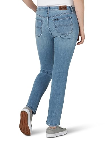 Lee Women's Legendary Mid Rise Straight Leg Jean Anchor 18