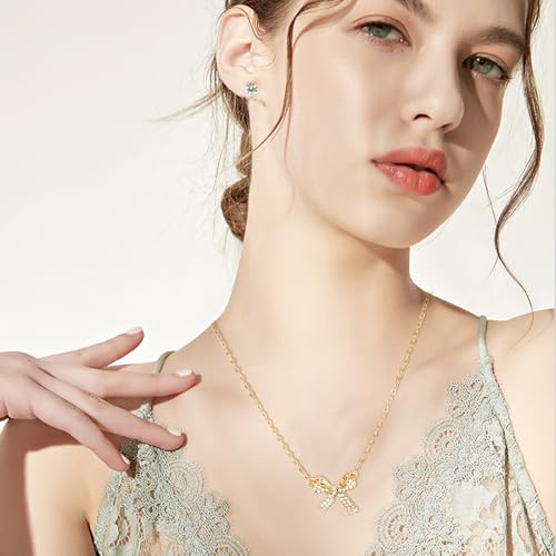 NEWITIN 49 Pieces Gold Jewelry Set for Women Fashion Costume Jewelry Gold Plated Necklace Bracelet Ring Earrings Set for Women