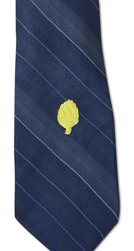 Novel Merk Vegetable - Eggplant, Tomato, & Other Lapel Pin, Hat Pin & Tie Tack Set - Clutch Back (3- Artichoke)
