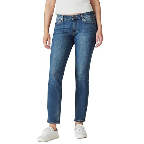 Lucky Brand womens Mid Rise Sweet Straight Jean, Tanzanite, 28W x 30L US