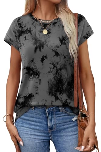 Alaroo Tshirts Shirts for Women Plus Size Fashion Summer Tops for Women Office Print 06 XXL