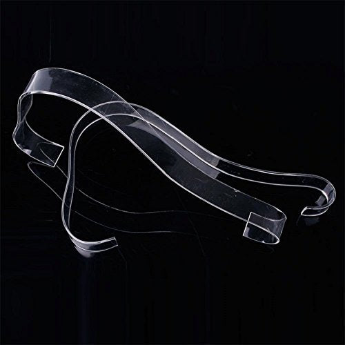 glasstore 5 Pairs Shoe Trees for Women Sandals High Heel Shoes Clear Acrylic Retail Shop Display Stand Plexiglass Shoes Supporter Forms Inserts