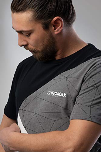 Noctua NP-T2, Unisex Premium Branded chromax T-Shirt (Black) (XXXL)