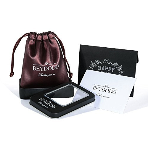 Beydodo Promise Rings For Couples, Friendship Rings Sun and Moon Sterling Silver 925 Black Matching Rings I Love You
