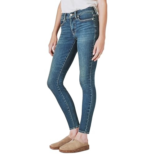 Lucky Brand womens Mid Rise Ava Skinny Jeans, Lyell, 31 US
