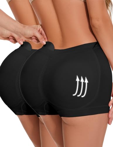 Skims Butt Pads - Butt Lifter Panties Shaperwear for Women Seamless Hip Enahncer Body Shaper Boyshort Padded Underwear