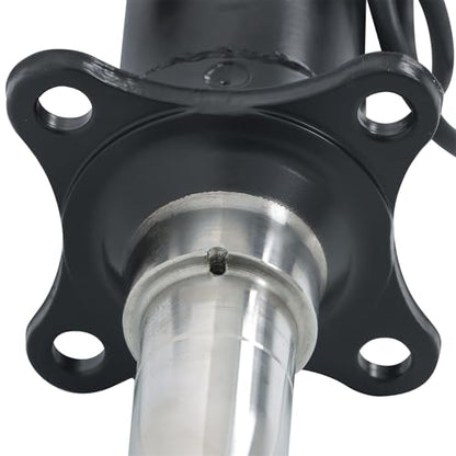 Thomletha Trailer Axle Only Beam with Idler 89 Inch Hub Face 74 Inch Spring Center 3500lbs Capacity for Light Trailer