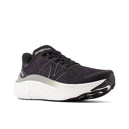 New Balance Women's Fresh Foam X Kaiha Road V1 Running Shoe, Black/Phantom/Silver Metallic, 7.5 M