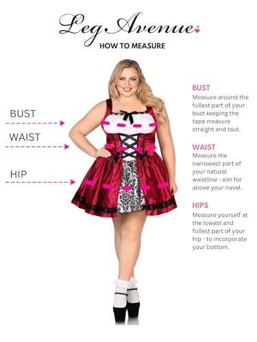 Gothic Red Riding Hood Costume - Women's Dark Fantasy Halloween Outfit