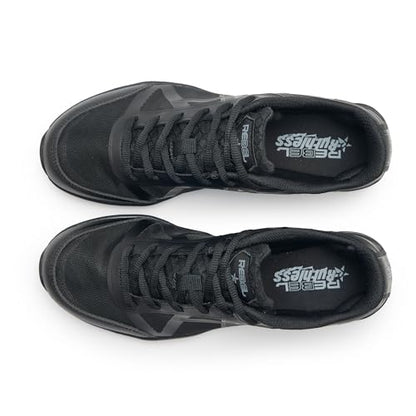 Rebel Athletic Ruthless Cheer Shoe, Blackout, Size 6.5
