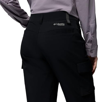 Columbia Women's Silver Ridge Elite Pant, Black, 12 Short