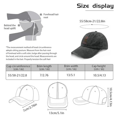 Hand pickeds freshs Flower Market Open dailys Spring Through autumns seedses Blooms Hats for Mens Fashion Washed Distressed Baseball Caps