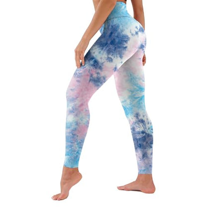 GYMGUN High Waisted Leggings for Women Buttery Soft Tummy Control Capri Yoga Pants for Workout Athletic Plus Size