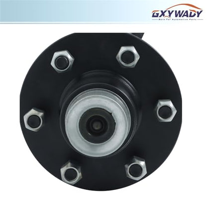 GXYWADY 6 Lug 5.5 Inch 6000Lbs Trailer Axle 73 Inch Hub Face 58 Inch Spring Center