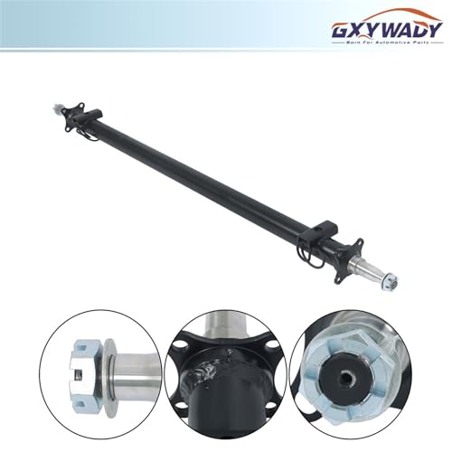 GXYWADY 3500lbs Trailer Axle Only Beam with Idler 61 Inch Hub Face 46 Inch Spring Center