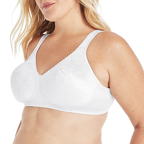 PLAYTEX Womens 18 Hour Ultimate Lift and Support Wire Free Us4745, Available in Single 2-Packs Bras, White, 38B US