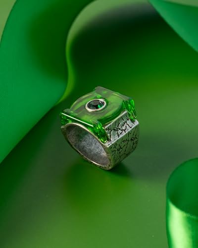 SalesOne DC Comics Superman Movie Green Lantern Ring | Adult Size 14