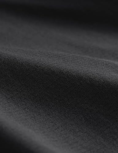CRZ YOGA Seamless Workout Tops for Women Hip Length - Athletic Running Gym Yoga Short Sleeve Shirts Breathable Crewneck Tees Black Small